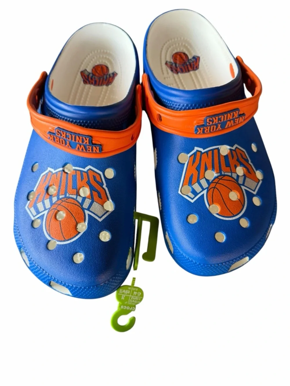CROCS NEW NBA NY Knicks Classic Clog Size 10 or 12 #B1201A